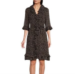 Tommy Hilfiger Ruffled Chiffon Dress